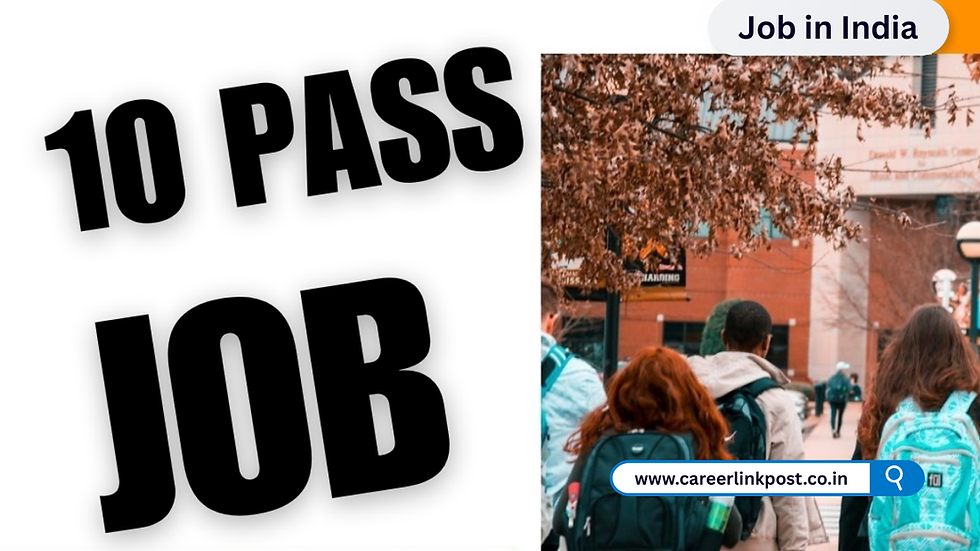 10 Pass Job