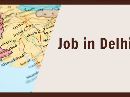 Job in Delhi