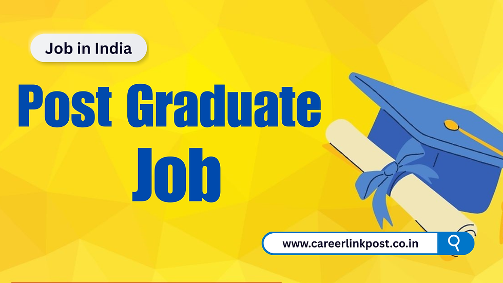Post Graduation Job