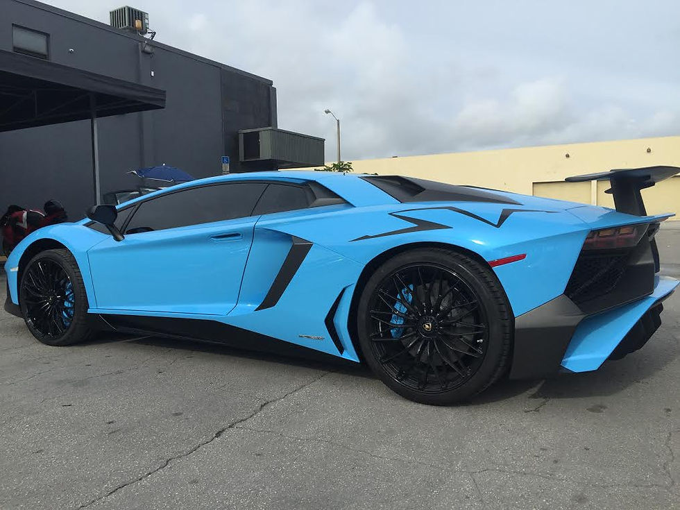 LAMBORGHINI WINDOW TINTING