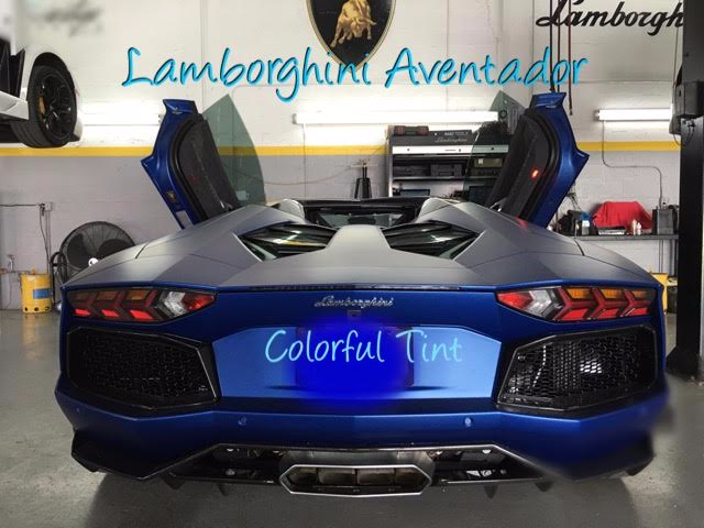 LAMBORGHINI WINDOW TINTING