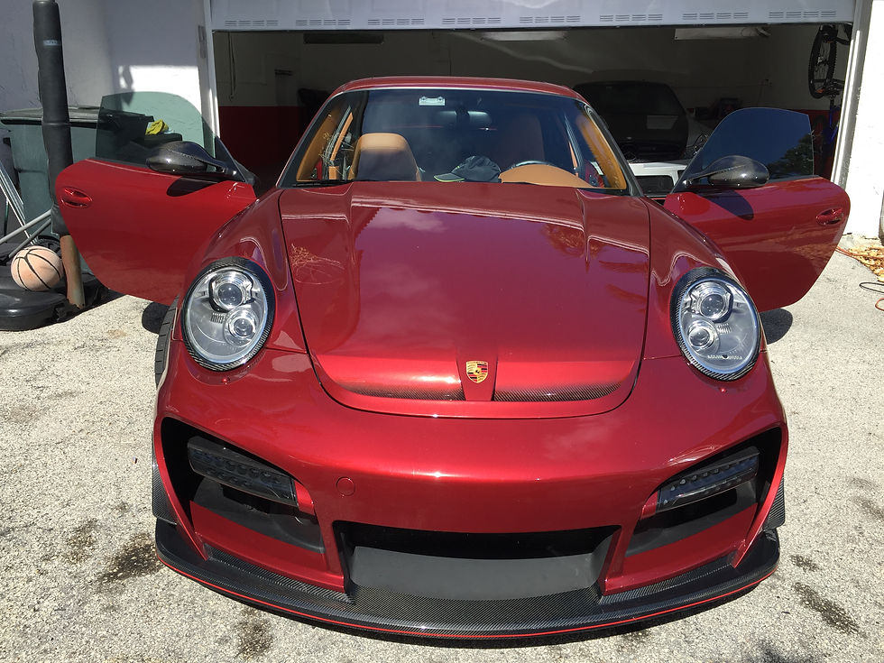 PORSCHE WINDOW TINTING
