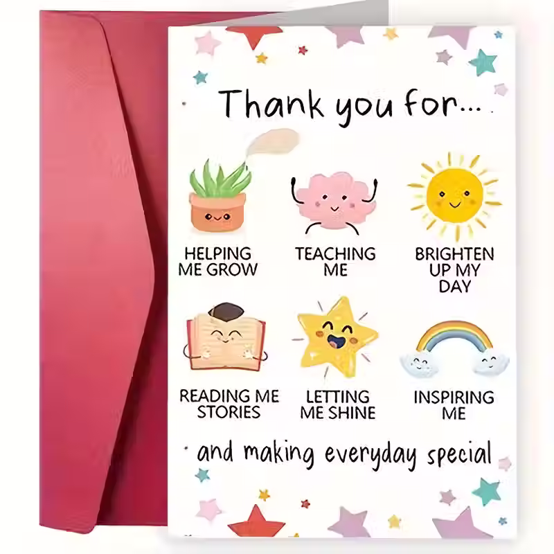 Teacher Appreciation Card