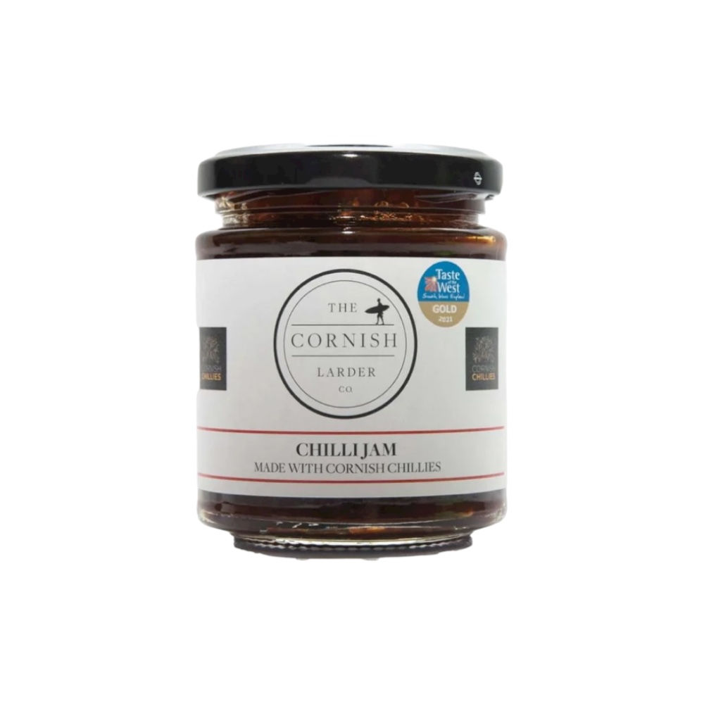 Chilli Jam made with Cornish Chillies