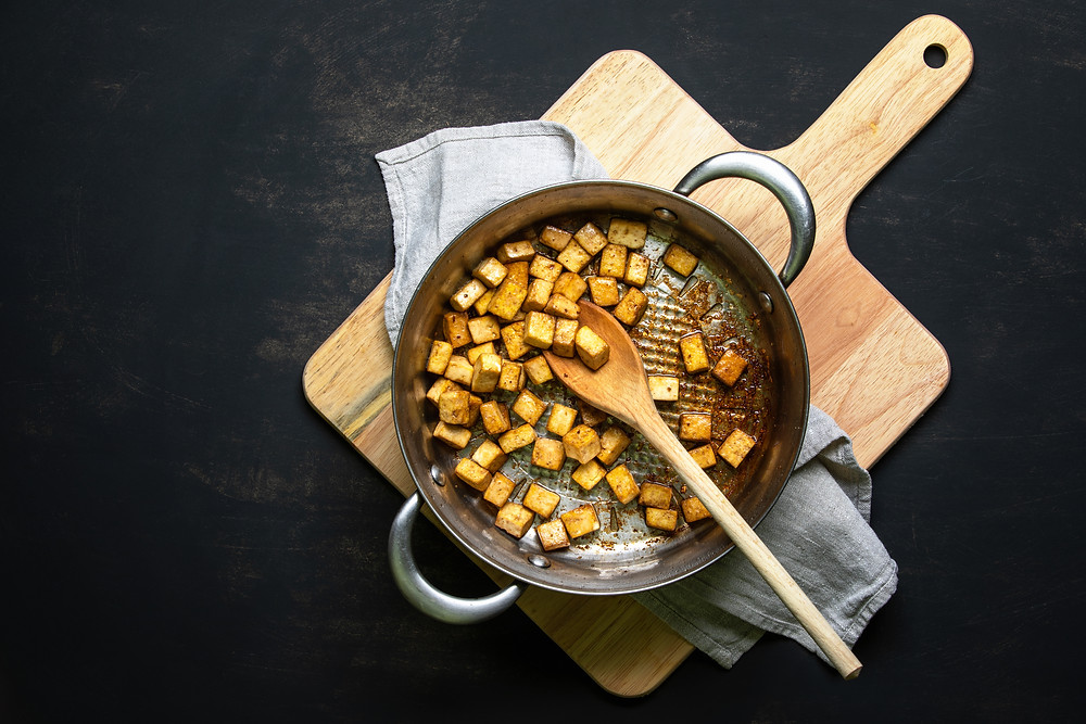 Honey Soy and Garlic tofu