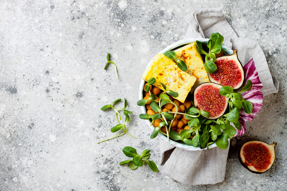 coriander and lime tofu