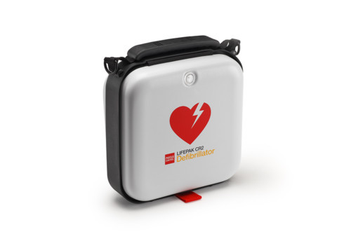 Lifepak CR2 Wifi med hård skyddsväska. Webshop Safe Heart Medical AB
