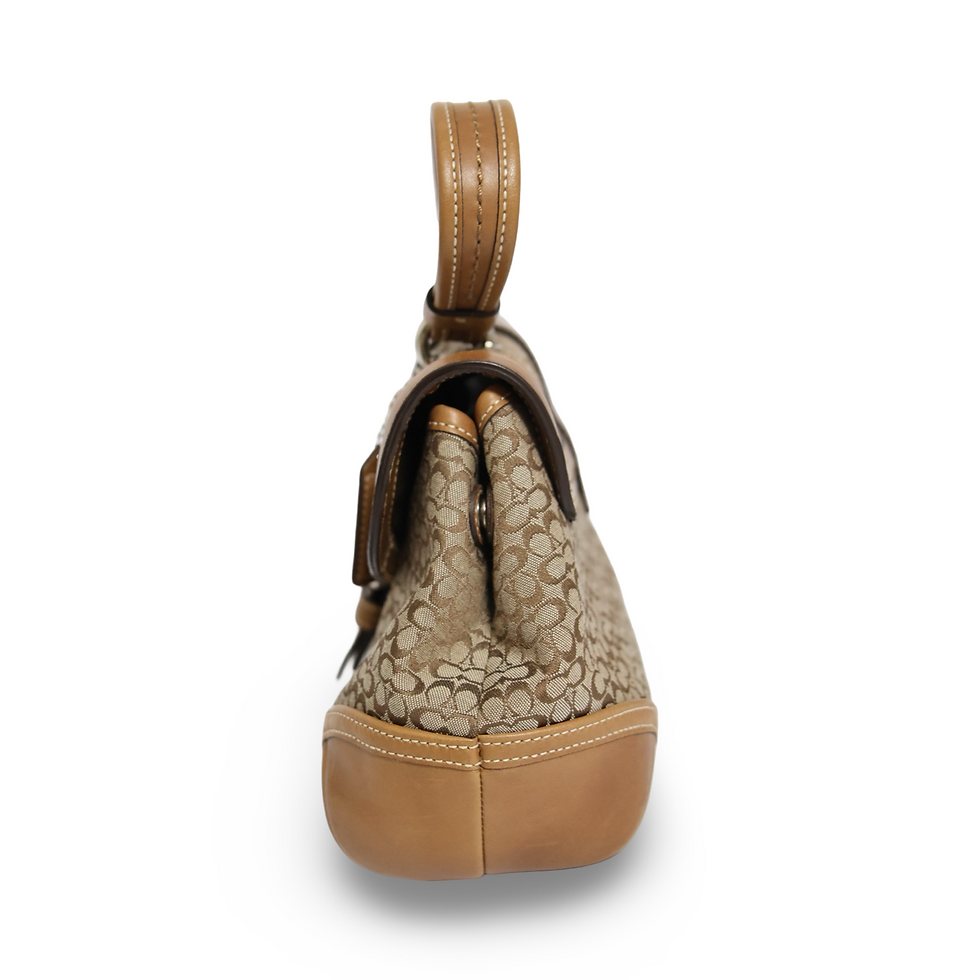 Thumbnail: Coach soho hand bag mini signature 