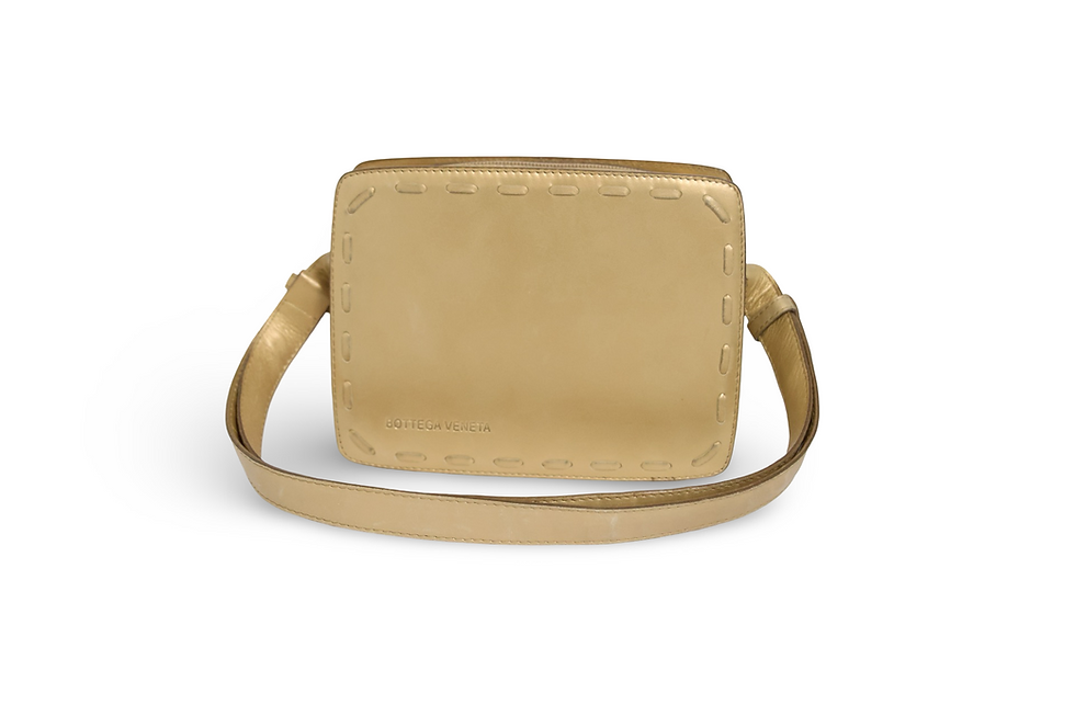 תמונה ממוזערת: Rare Bottega Veneta Golden Market Shopper Bag