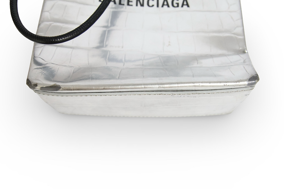 Thumbnail: Balenciaga Everyday XXS Tote Bag Croc