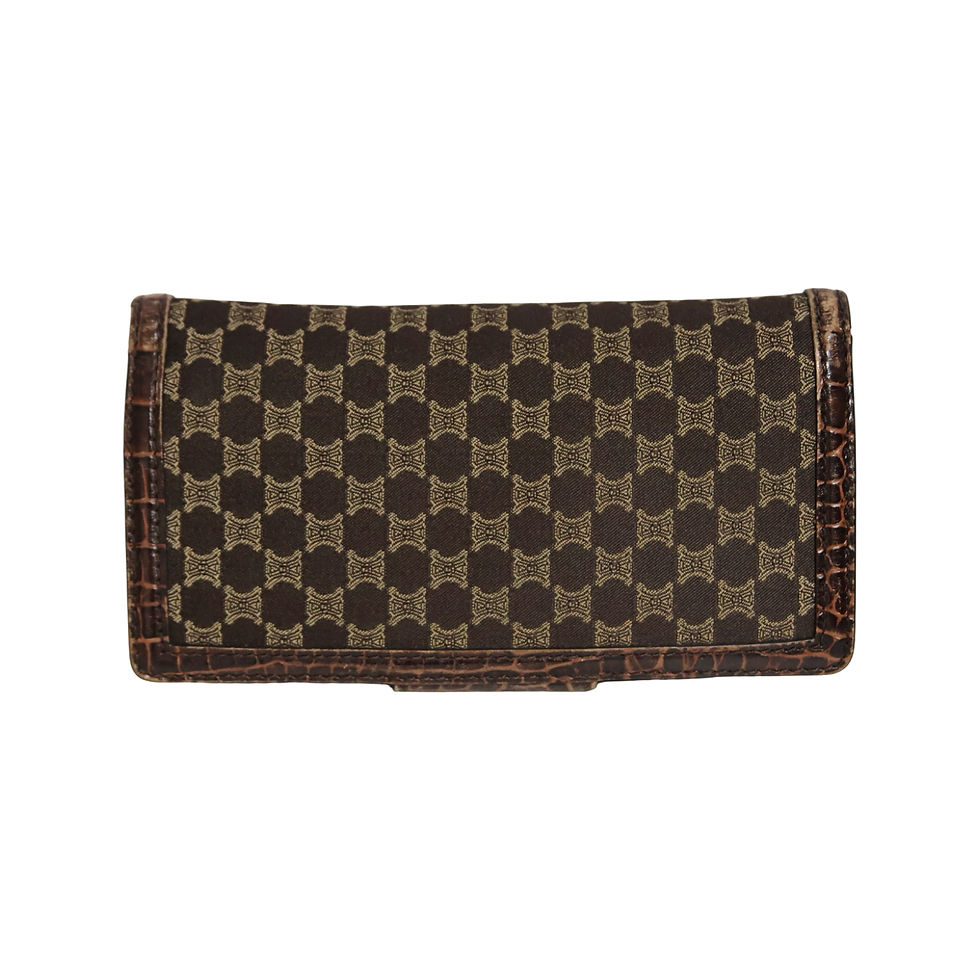תמונה ממוזערת: Celine Vintage Macadam wallet