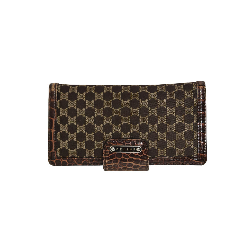 תמונה ממוזערת: Celine Vintage Macadam wallet
