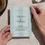 Thumbnail: Olive Stripe Wedding Invite