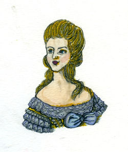 Marie Antoinette Drawing