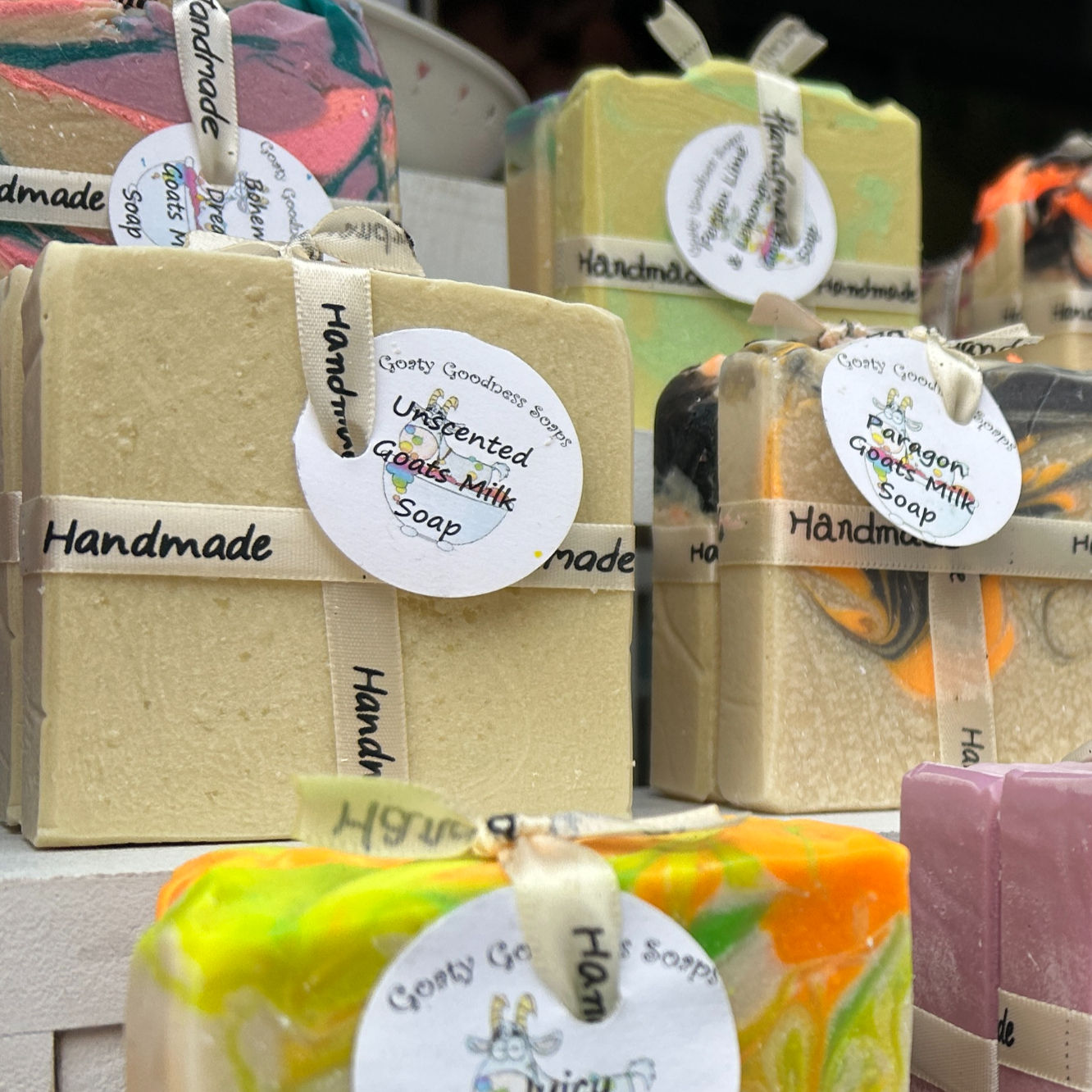 Artisan Goat Soap - Unscented