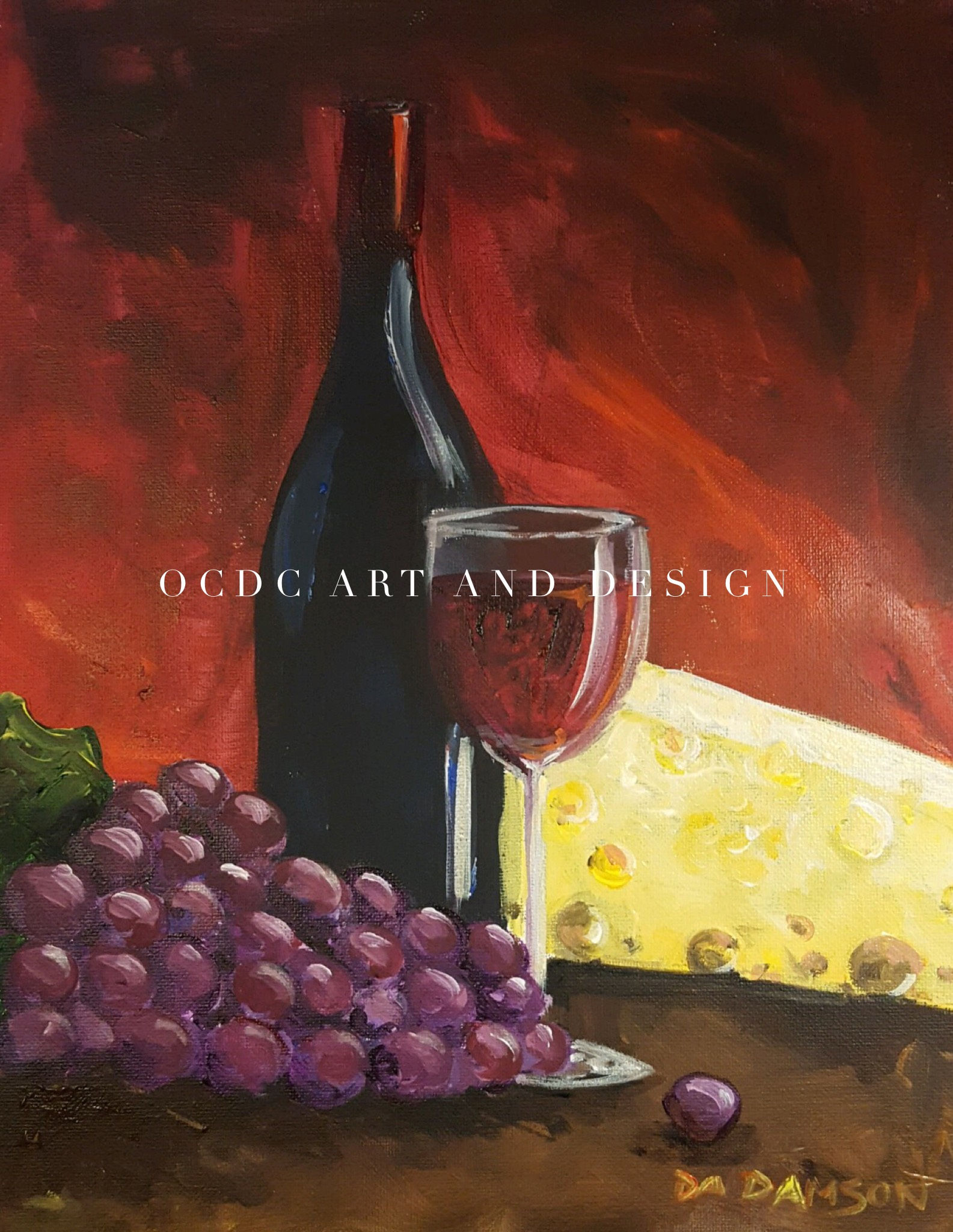 Sun, Feb 25  PAINT "Wine, Grapes, Swiss Cheese"  @HannasRestaurantAndBar