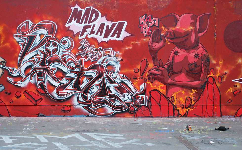 red pig