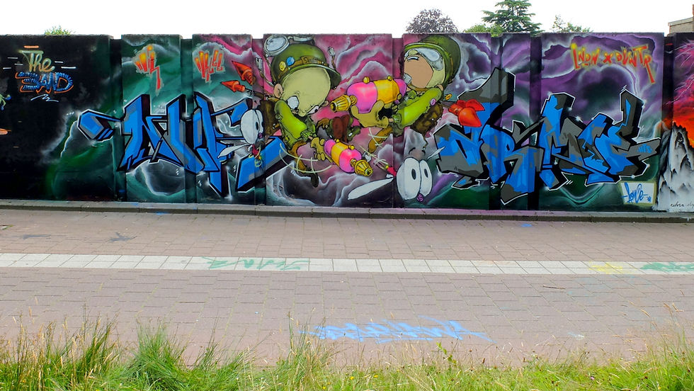an wall
