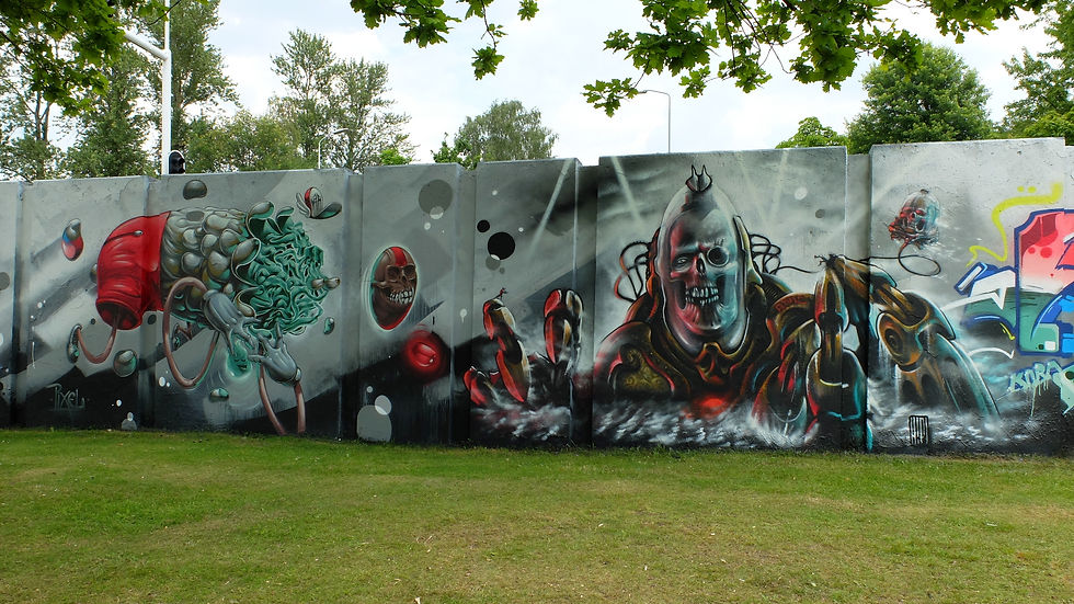 an wall