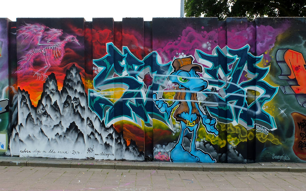 an wall draw