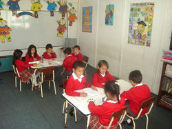 En el salón de clase