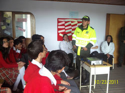 Conferencia con la Policía Nacional