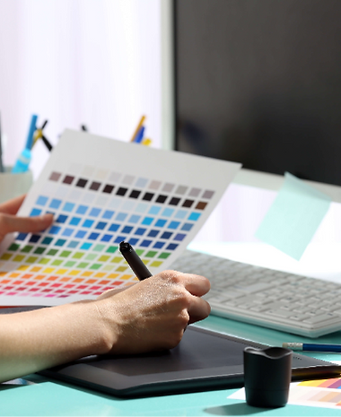 webデザインの様子