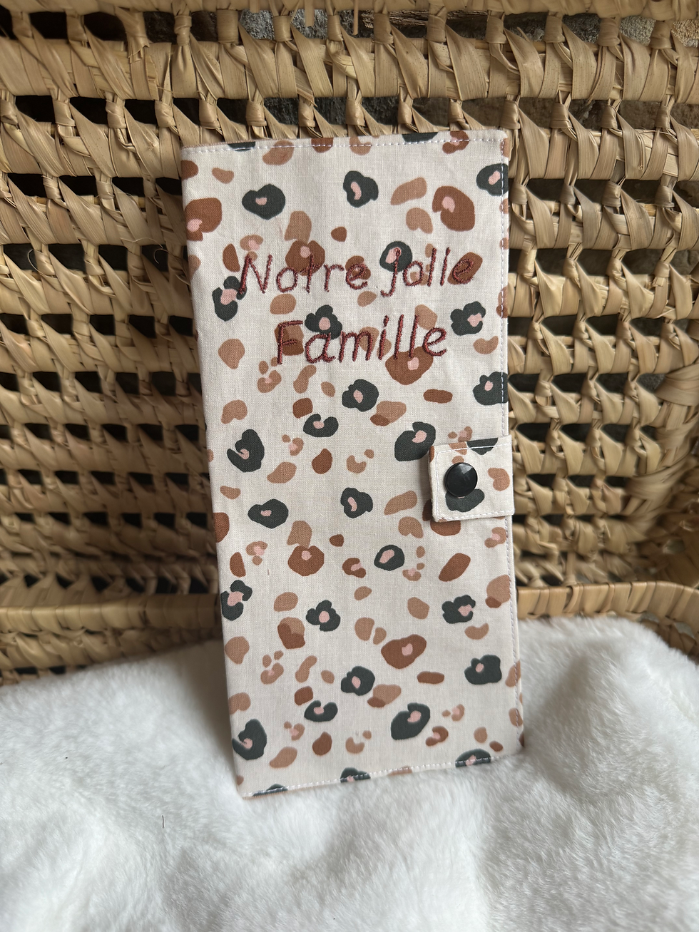 Miniature : Protège livret 1 tissu 