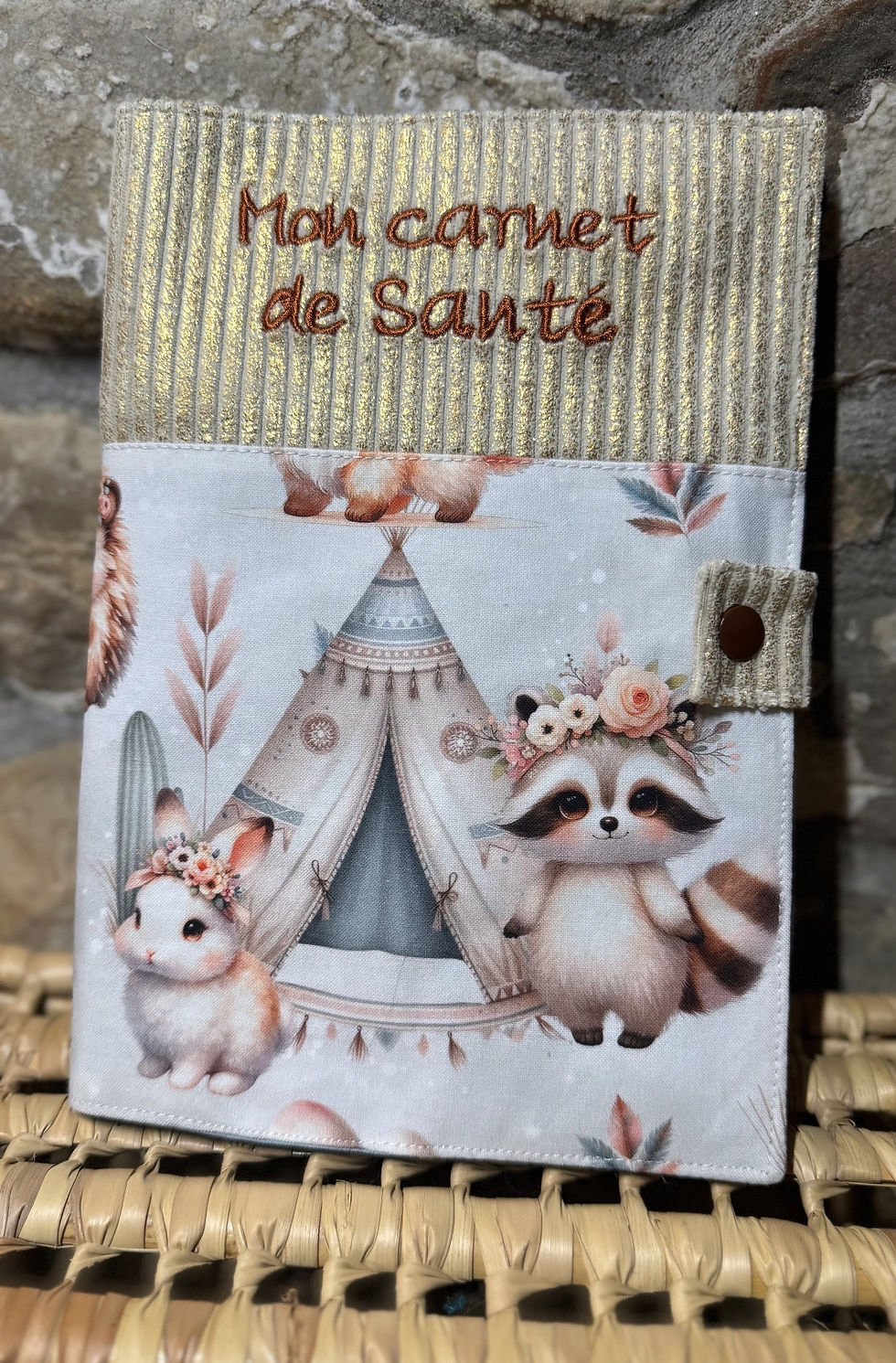 Miniature : Avec rabat, protège carnet de santé