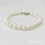 Thumbnail: 7.0-6.5mm White Japanese Akoya Pearl Bracelet