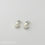 Thumbnail: 12.0-11.5mm White South Sea Pearl Earrings with Diamonds