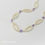 Thumbnail: 4.5-4.0mm White Freshwater Pearl and 6.0-5.5mm Purple Amethyst Bead Necklace