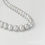 Thumbnail: 8.0-7.5mm Grey Freshwater Pearl Necklace