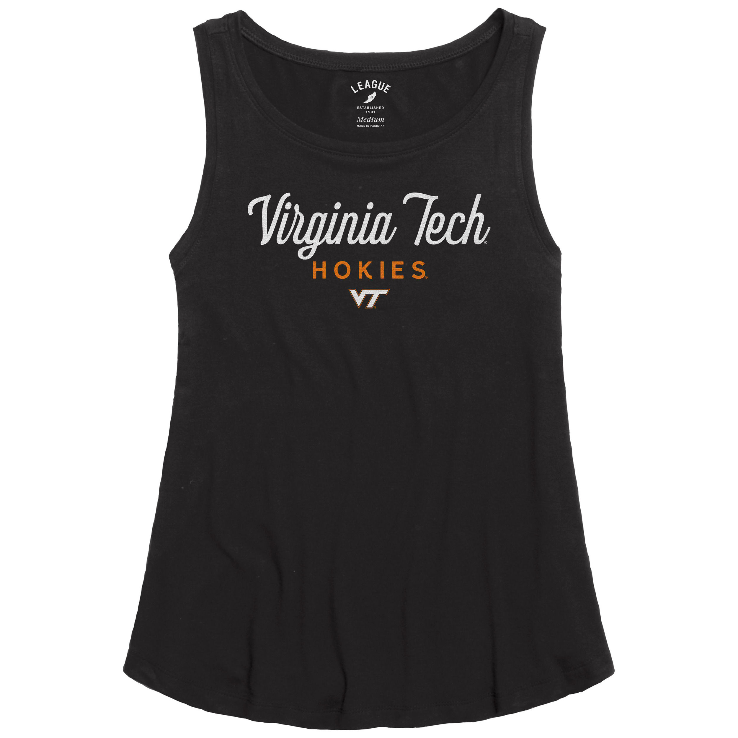 VT Vintage Black Women's Trapeze Tank Stock 3 1333806