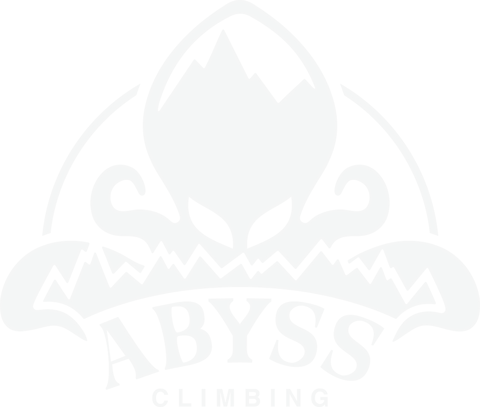Logo complet vert Abyss Climbing