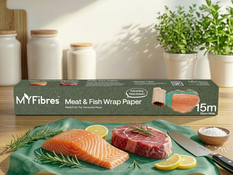 Elevating Seafood Preparation: MyFibres Meat & Fish Wrap Paper