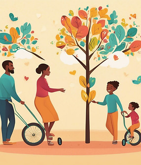 create an image to represent loving parenting diverse.jpg