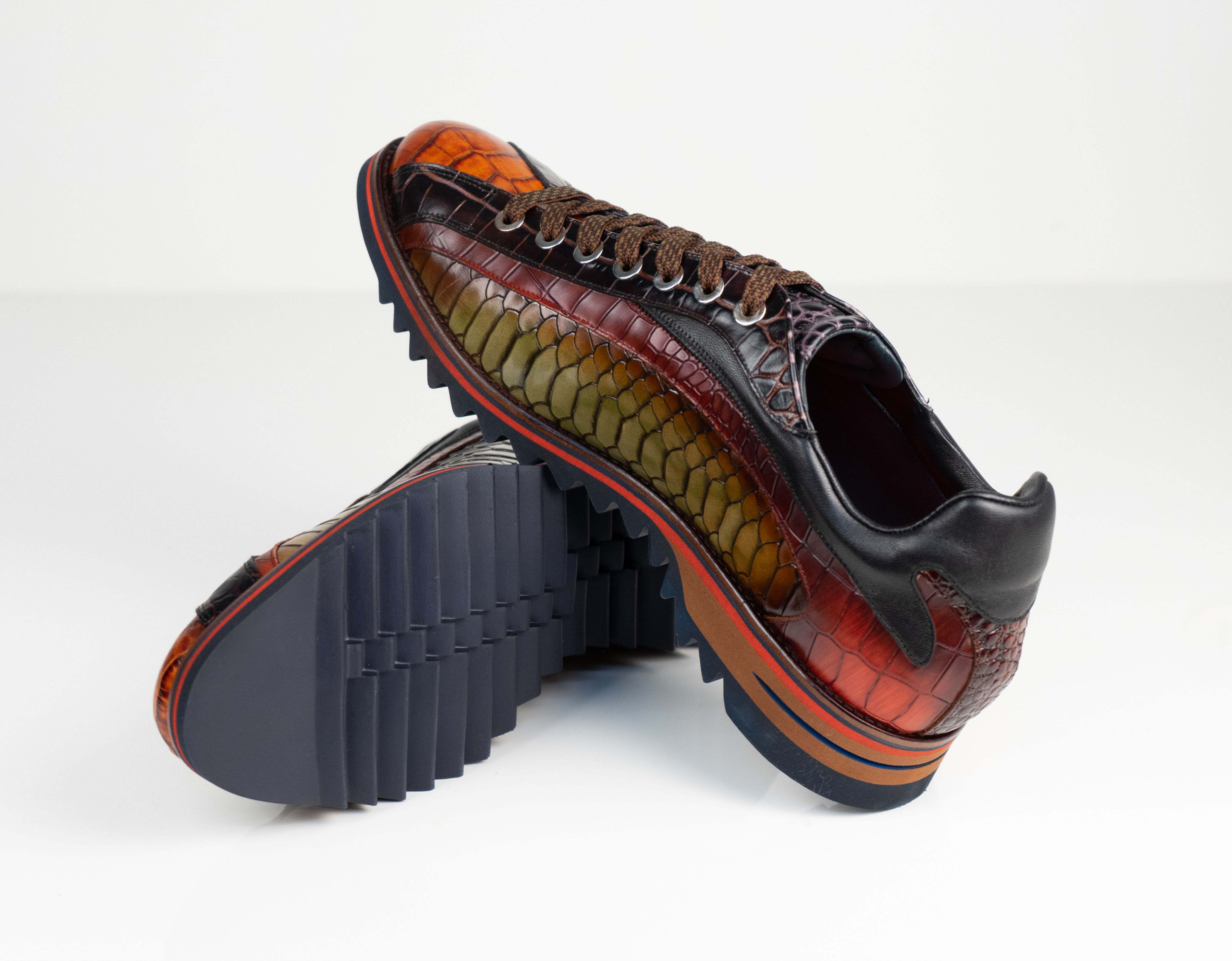 STL-Messico Cuoio Herrensneaker Green