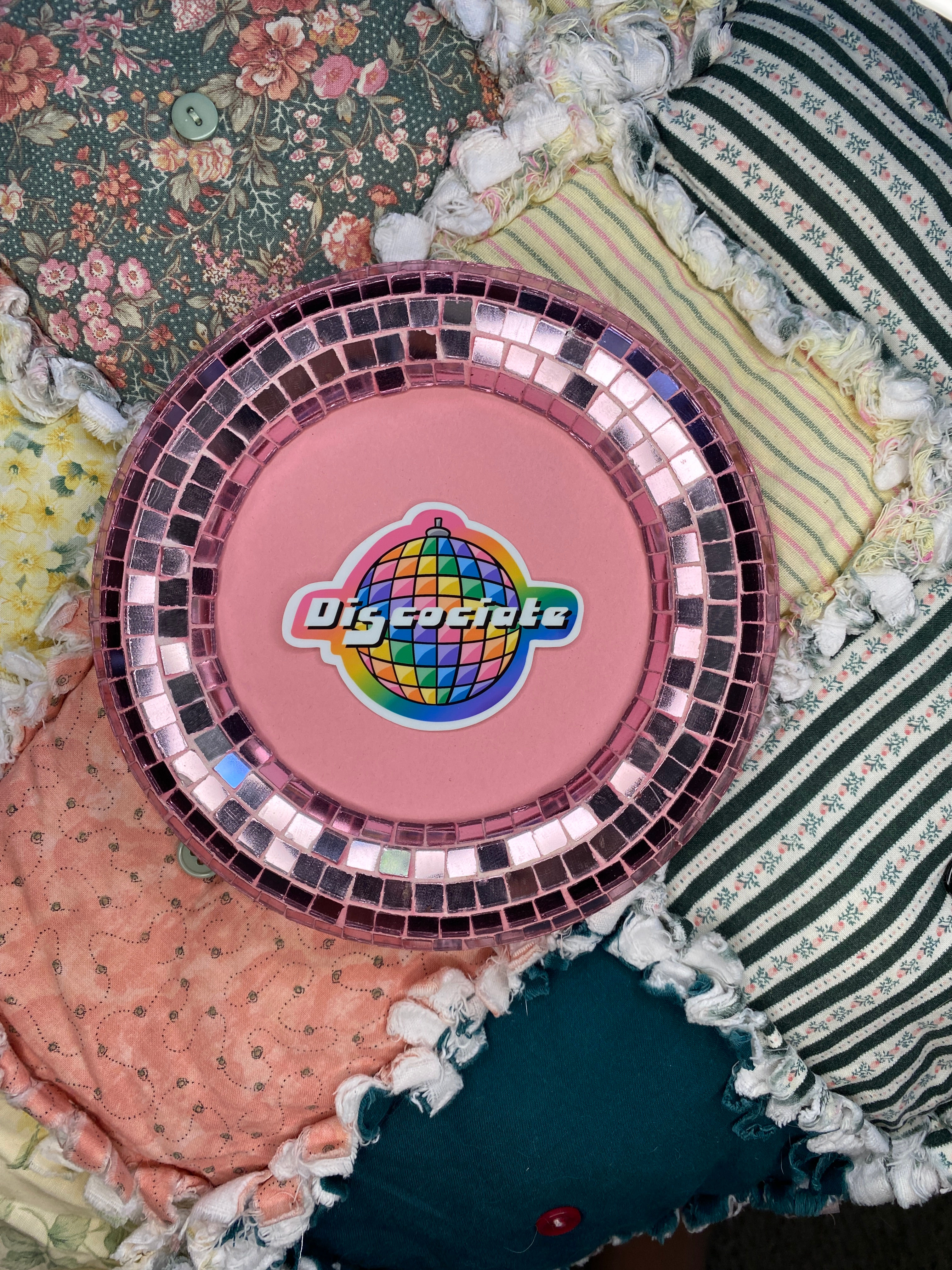 'Discociate' Dissociate at the Disco Sticker
