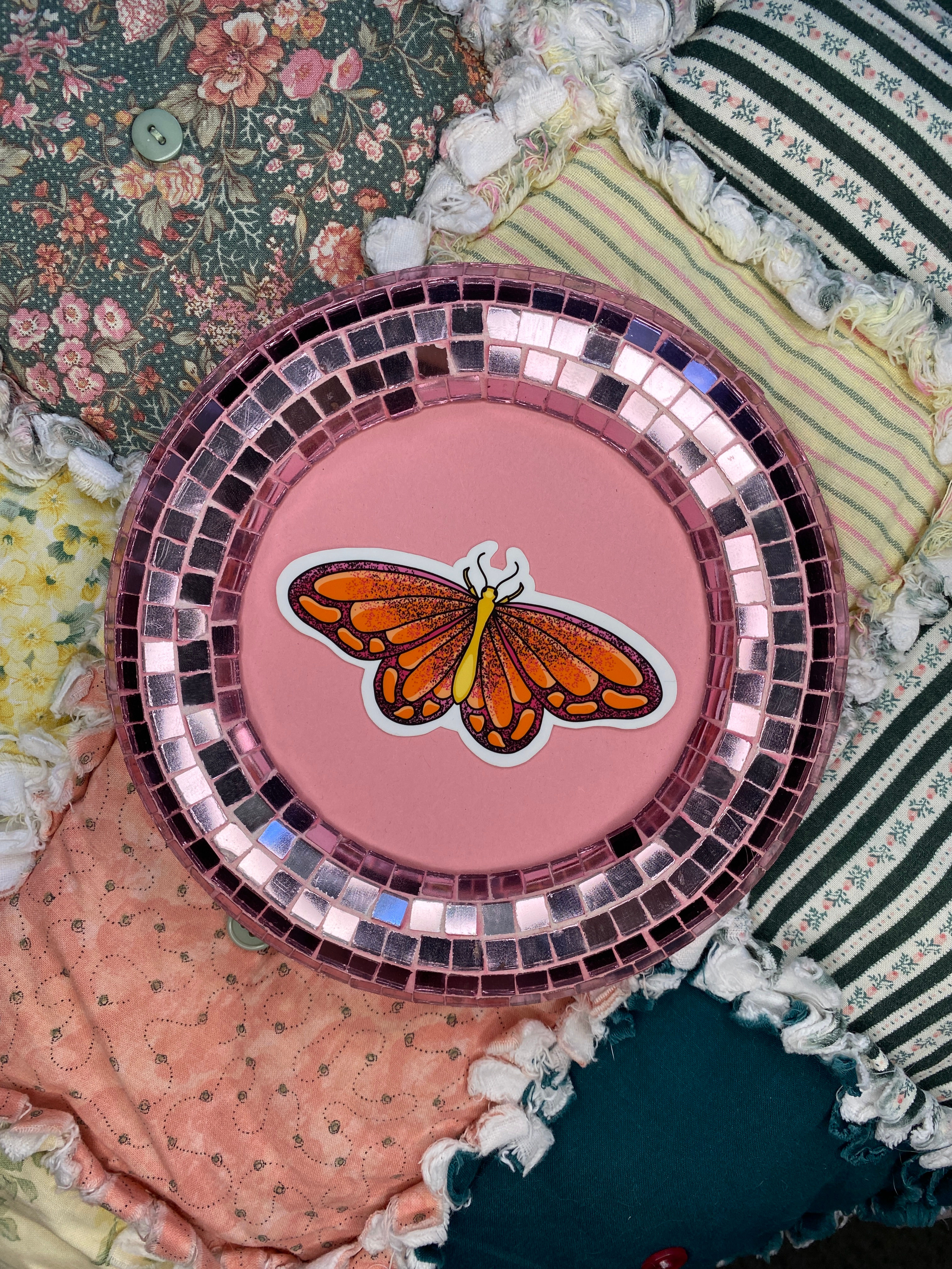 Creepy Crawlies Stickers - Butterfly, Centipede, Spider