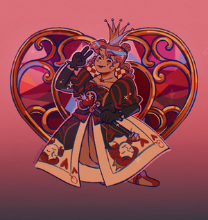 Queen of hearts