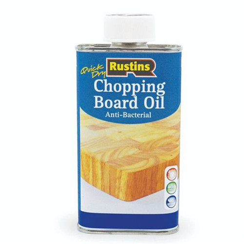 Rustins Chopping Board Oil Clear 250ml Jackson Marine