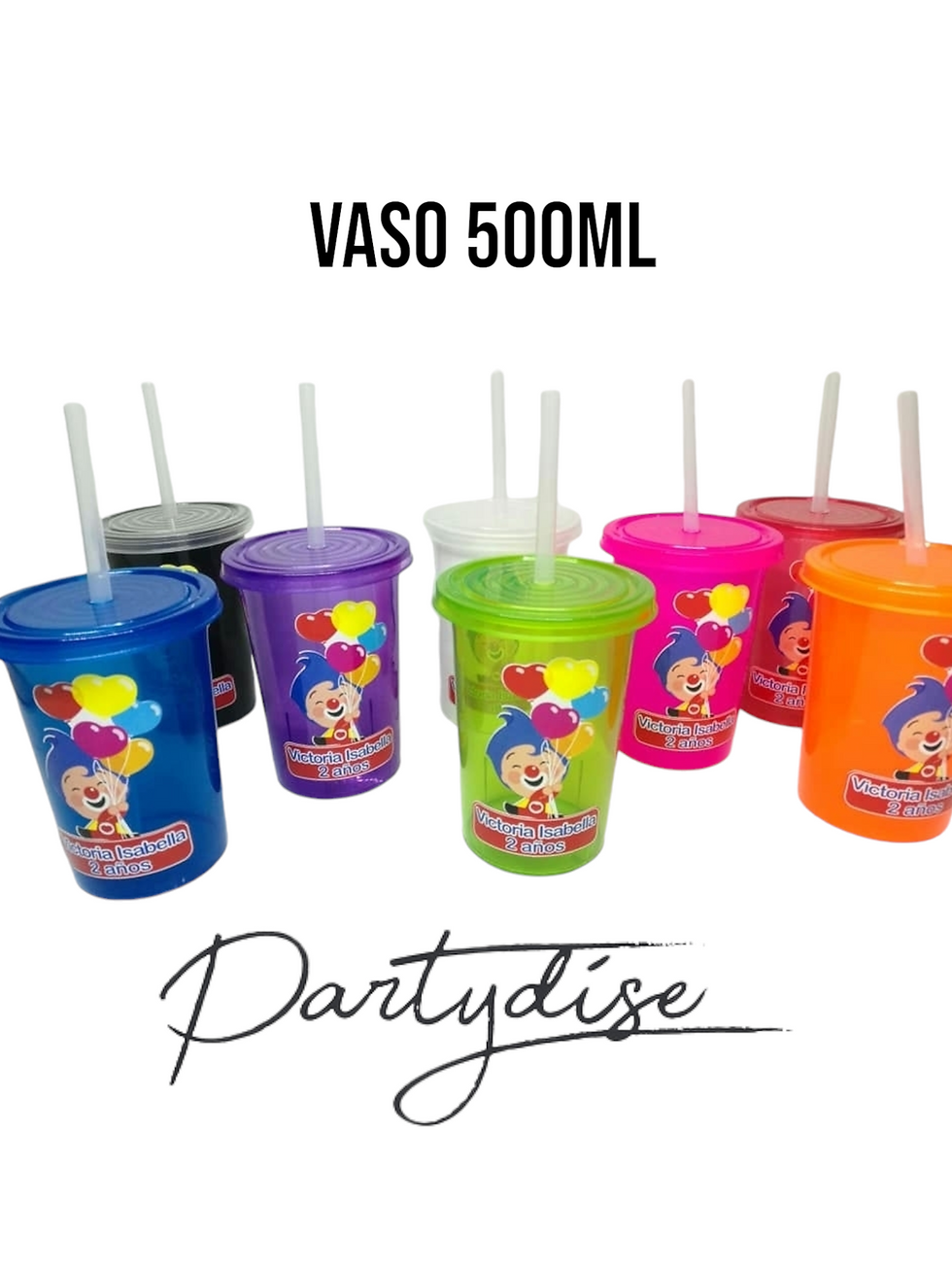 Miniatura: Vaso con popote