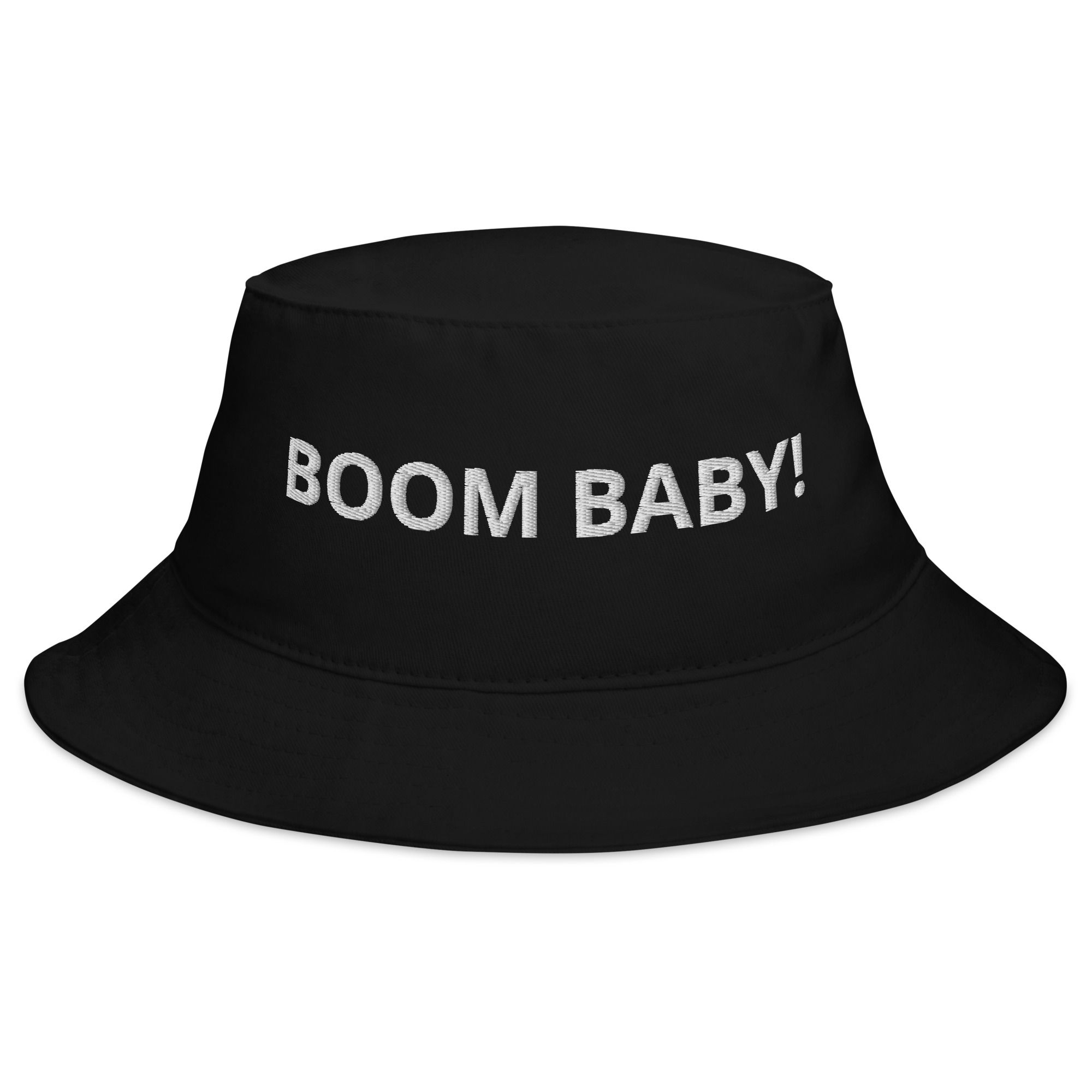 Bucket Hat Boom Baby Black