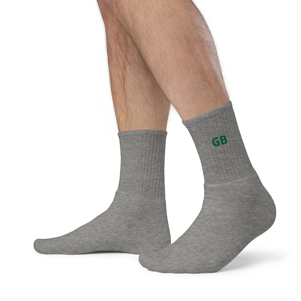 Thumbnail: GB Embroidered socks