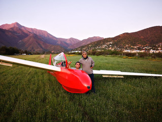 Vuelo solo en Planeador