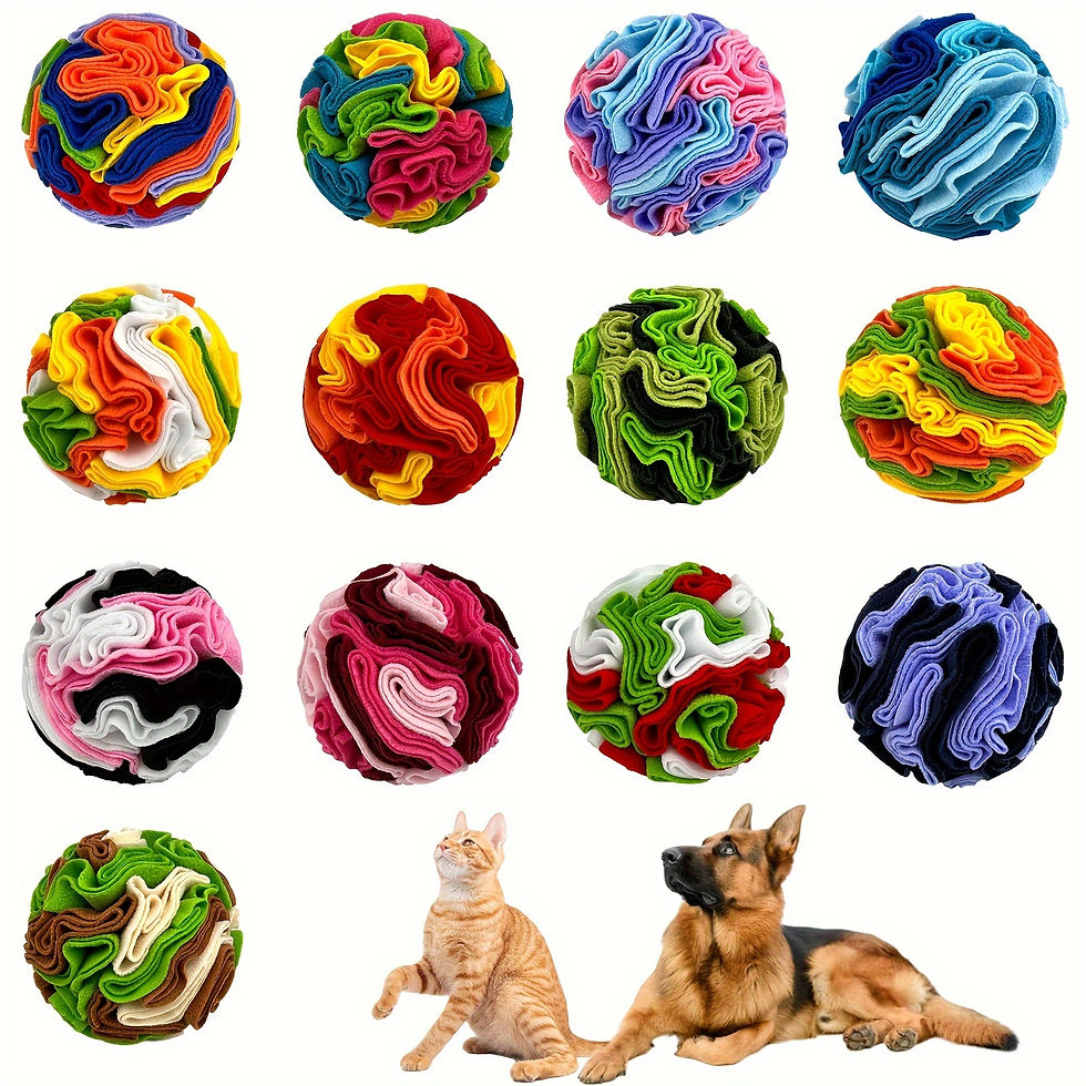 Thumbnail: Soft Ball for Pets to Sniff, Without Battery
