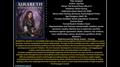 Mind Wars Take Center Stage in Airabeth (Book 1 in the Sacred Seven series) by Jojo Bee
