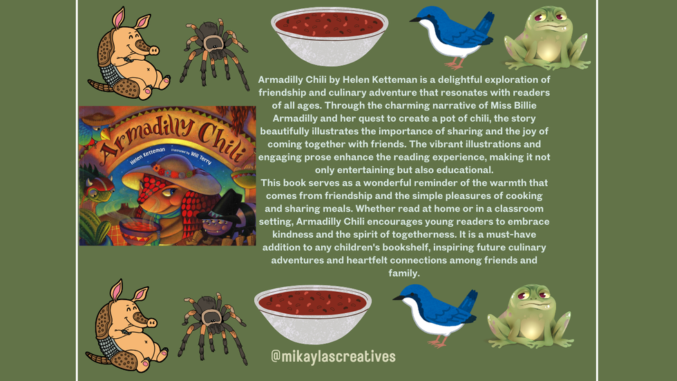 Armadilly Chili by Helen Ketteman: A Vibrant Journey Through Friendship and Food