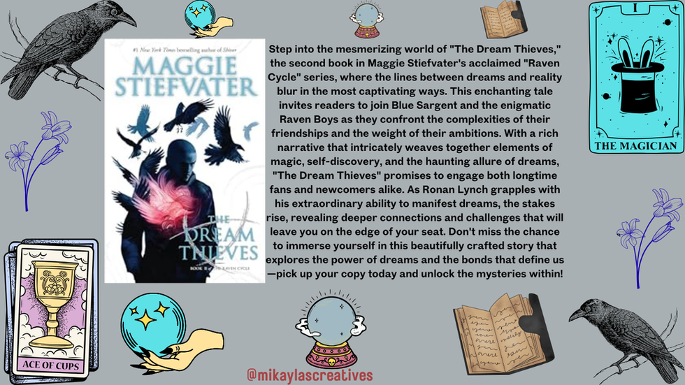 Dreams vs Reality in The Dream Thieves by Maggie Stiefvater